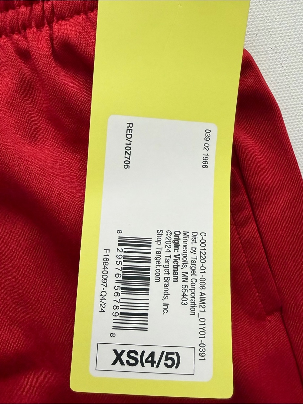 All In Motion Gym Shorts 6" Red Size XS (4/5) - Picture 6 of 11